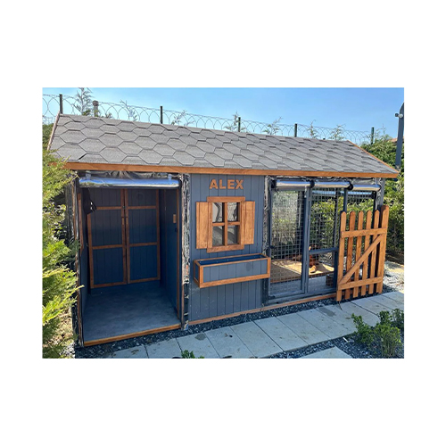 Alex Ahşap Köpek Kulubesi
